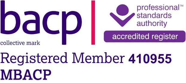 British Association for Counselling and Psychotherapy accredited member logo